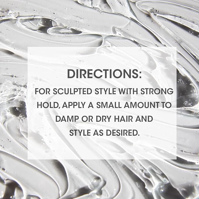 SEVEN Haircare KENTE SCULPT Hair Gel for Women & Men, Strong Hold Styling Gel with Aloe Vera & Cucumber, Alcohol-Free, Flake Free for Curly, Frizzy Hair, Made in USA, 4oz