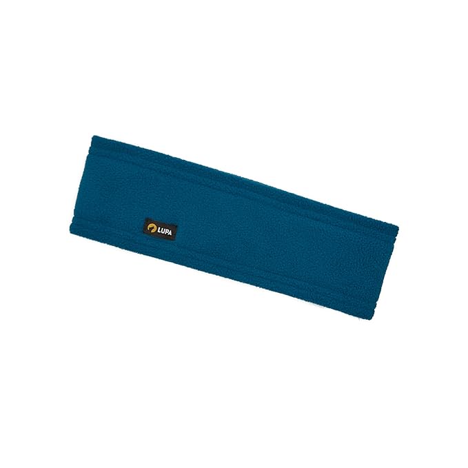 Lupa Handmade Unisex Triple-Layer Micro Fleece Headband - Headband Ear Warmer - Ear Warmers for Women & Men - Ears Cover (Teal)