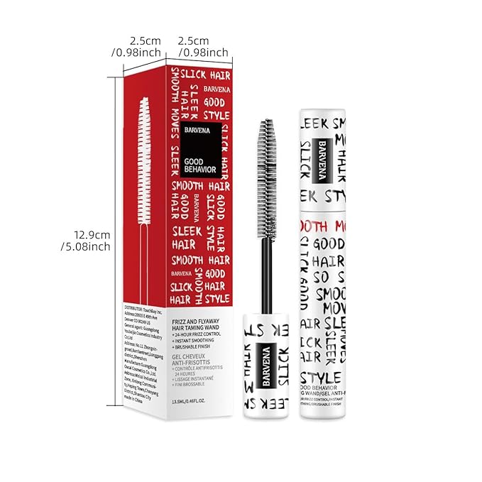 Behavior Frizz & Flyaway Hair Taming Wand – Lightweight Gel Control Stick for Smooth, Sleek Hair, Anti-Frizz Styling, 0.24 oz (1)