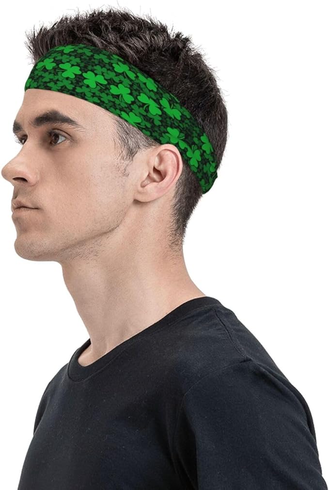 Sports Sweatband for Men and Women, Sweat-Absorbing Headbands for Moisture Wicking, Suitable for Fitness Running Cycling Hiking Yoga Football Exercise
