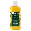 HobaCare Organic Jojoba Oil for Hair, Skincare, Face, Body, Scalp, Nails, Beard Care, Skin Massage - Unrefined Carrier Oil - 100% Pure, Hexane Free, Moisturizing (16 oz)