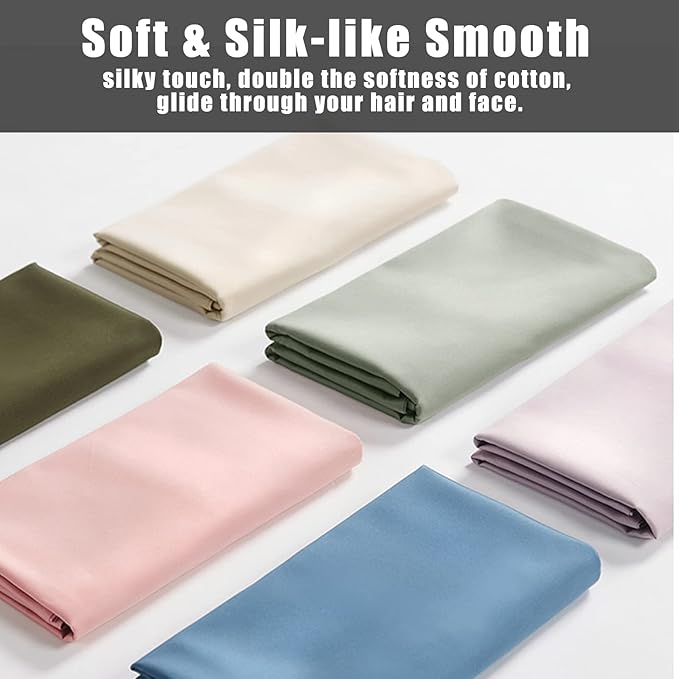 Body Cooling Pillow Cases Cover, Bamboo Rayon Dark Grey Body Pillowcases with Zipper Closure, Cool and Breathable Pillow Case for Hot Sleepers and Night Sweats, 20x54 inches