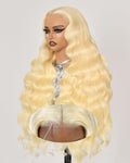 20 Inch Wear And Go Glueless 613 9x6 HD lace front wig Human Hair Pre Plucked Pre Cut For Beginners Human Hair 180% Density Body Wave Lace Front Wigs No Glue Pre Cut 3 Seconds To Wear Glueless Wig