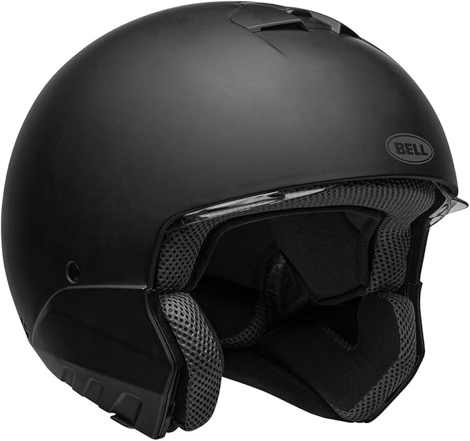 Bell Moto Broozer Matte Black Small