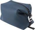 6"x 11" 6L Large Silicone Toiletry Bag,Waterproof Leakproof Foldable Travel Organizer,Dopp Kit Alternative for Men & Women,Navy Bule