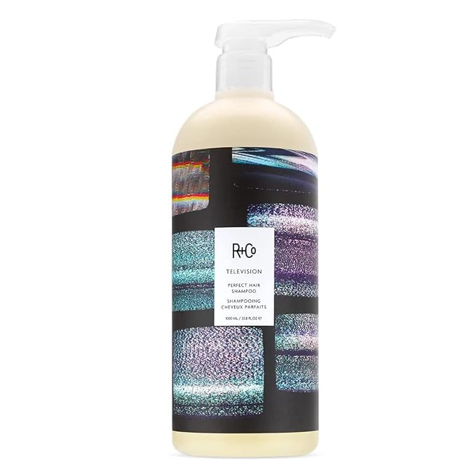 R+Co Television Perfect Hair Shampoo & Conditioner Set | Smooths, Adds Shine & Volume | Vegan + Cruelty-Free | 33.8oz (Pack of 2)