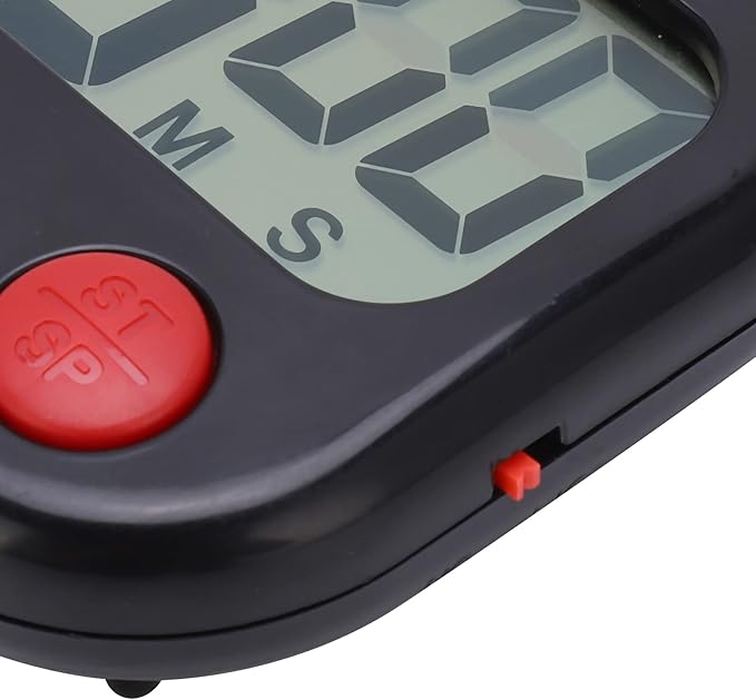 Digital Large Clear Multifunctional Space Saving Convenient Durable Portable Reliable Stopwatch Reminder for Hair Color Processing,Kitchen Timer, Cooking, Baking, Kitchen Timer, Digital Large Cl