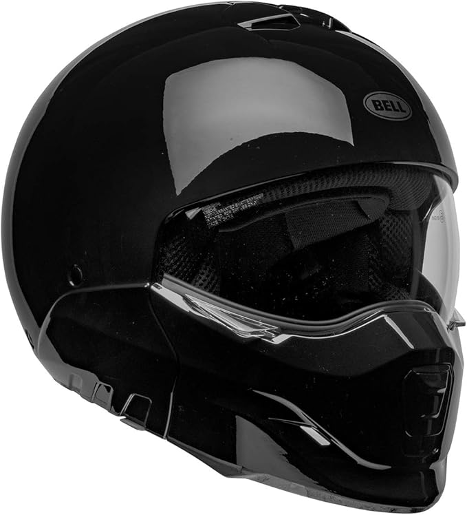 Bell Moto Broozer Gloss Black Medium