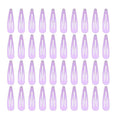2 Inch Purple Hair Clips Barrettes Metal Snap Clips for Women Durable Water Drop Ideal Hair Accessories for Hairdressing Wedding and Everyday Use 20 pcs