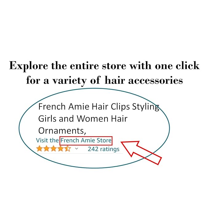 French Amie Fine 1" Wide Rectangular Celluloid Handmade Ivory Automatic Hair Barrettes for Women French Hair Clips