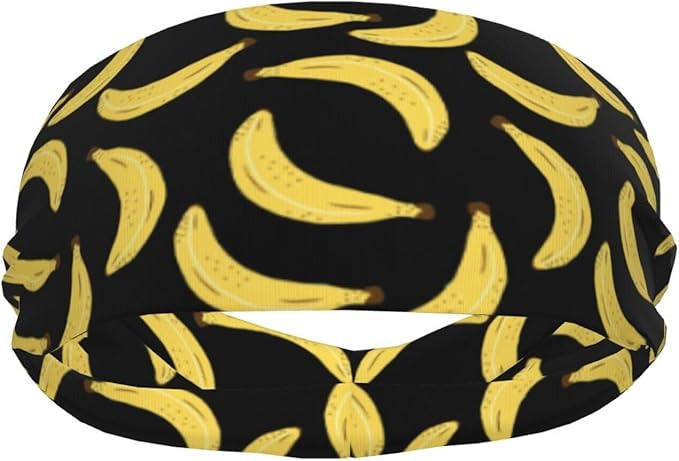 Sports Sweatband for Men and Women, Sweat-Absorbing Headbands for Moisture Wicking, Suitable for Fitness Running Cycling Hiking Yoga Football Exercise
