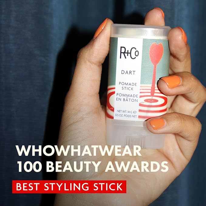 R+Co Dart Hair Wax Stick | Tame Flyaways, Sculpt & Polish | Long-Lasting Texture | Vegan + No Parabens