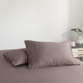 Bella Coterie | Luxury Bamboo Viscose King Size Pillowcase Set | 100% Organically Grown | Ultra Soft | Cooling | 2 Pcs [Mocha]