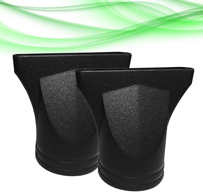 2Pcs Reusable Plastic Hair Dryer Nozzle Attachment Concentrator Hairdressing Salon Styling Tool