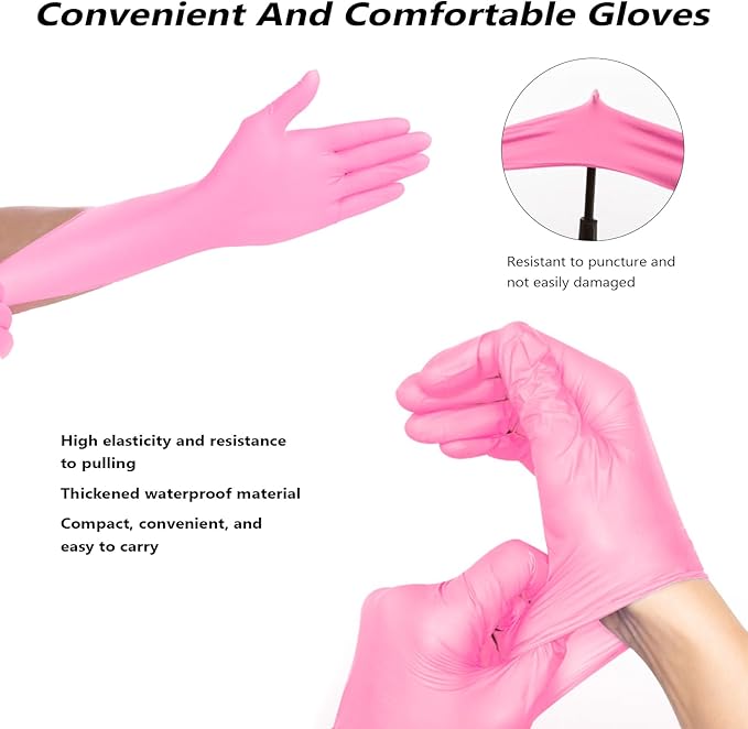 32 Pcs Hair Dye Coloring Kit,Hair Dye Tools for DIY Salon.Hair Dye Brush and Bowl Set/Highlighting Frosting Cap with Plastic Hooks/Dye Brush/Ear Cover/Gloves/Comb/Hairpin/Hair Coloring Cape(Pink)