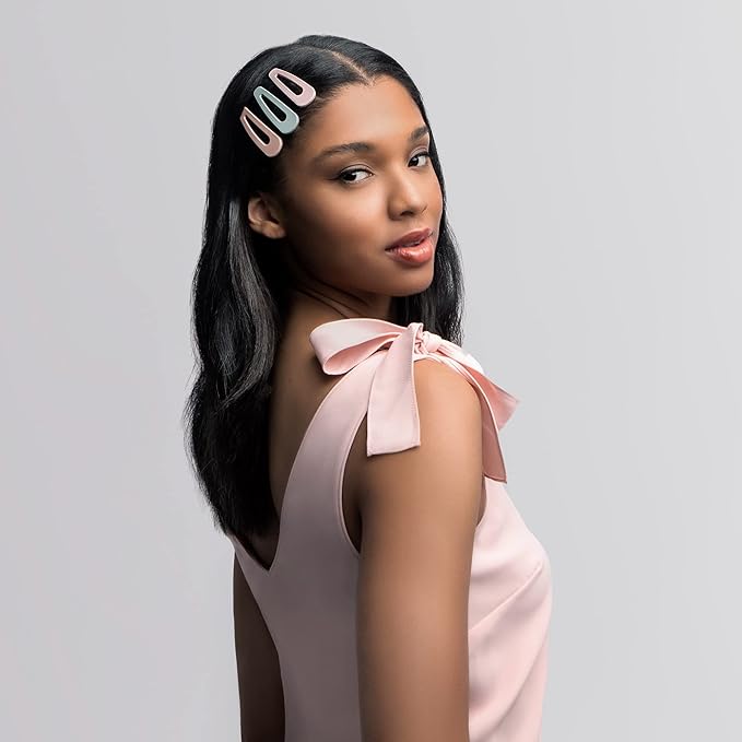 The Hair Edit Snap Triangles Matte Clips Barrettes