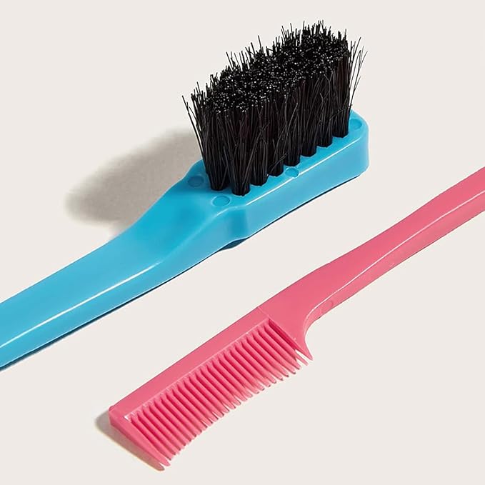 10PCS Black Fringe Hair Dye Comb Hair Dye Brush