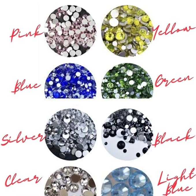 Personalized Name Hair Claw, Bridal Rhinestone Claw Clips (Glitter Blue Claw), Custom Cute Hair Clips