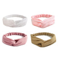 Elastic Knotted Headbands for Women Cloth Head Hair Bands for Women's Hair Non Slip Boho Wrap Twisted Hair Accessories
