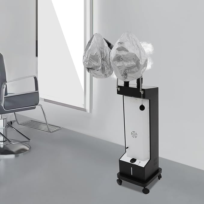 650W Hair Steamer Machine, Professional Hair Color Processor w/ 5 Specialized Modes, Adjustable Multifunctional Treatment-Heated Micro Mist Steamer for Home Salon Spa