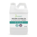 Soapeauty Golden Jojoba Oil | 100% Pure & Natural | Unrefined, Cold Pressed, Hexane Free | Moisturizing Oil for Skin, Face, Hair & Nails - 64 Fl Oz