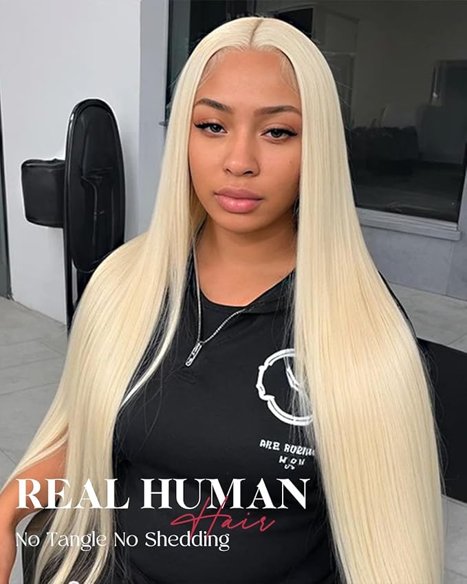 30 Inch Wear And Go Glueless 613 9x6 HD lace front wig Human Hair Pre Plucked Pre Cut For Beginners Human Hair 180% Density Straight Lace Front Wigs No Glue Pre Cut 3 Seconds To Wear Glueless Wig