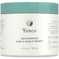 Yobee Restorative Scalp Mask - Dry Scalp Treatment Hair Mask - Probiotic Extracts, Organic Honey, Turmeric, Vitamin B12 - Natural Dry, Itchy, Sensitive Scalp and Dandruff Relief - for Adults, 4 fl oz
