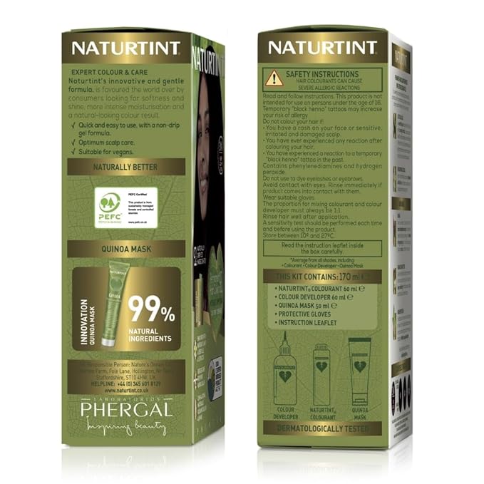 Naturtint 10N Light Dawn Blonde Permanent Hair Color (Pack of 1), Ammonia Free, Vegan, Cruelty Free, up to 100% Gray Coverage, Long Lasting Results (Packaging may vary)