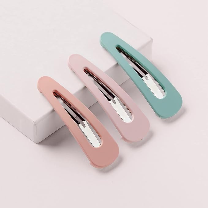 The Hair Edit Snap Triangles Matte Clips Barrettes