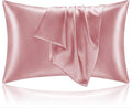 BEDELITE Satin Pillowcase for Hair and Skin, Super Soft and Cooling Similar to Silk Pillow Cases 2 Pack with Envelope Closure, Gift for Women Men(20"x40" King Size, Nostalgia)
