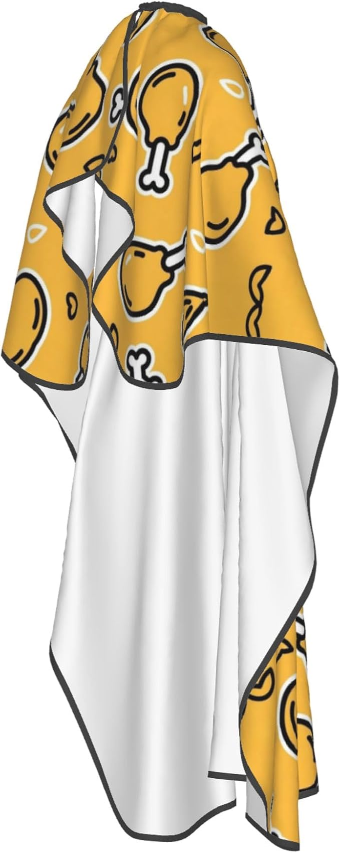 Hair Cut Cape Crispy Fried Chicken Hair Cutting Gown, Lightweight Hairdresser Apron for Hair Cutting, Haircut Tools