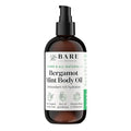 BARE BOTANICS 8 oz Moisturizing Mint Body Oil - 100% Pure & Natural for Skin & Nails - Perfect for Moisturization - Vegan, Cruelty Free & Naturally Scented Hair Oil