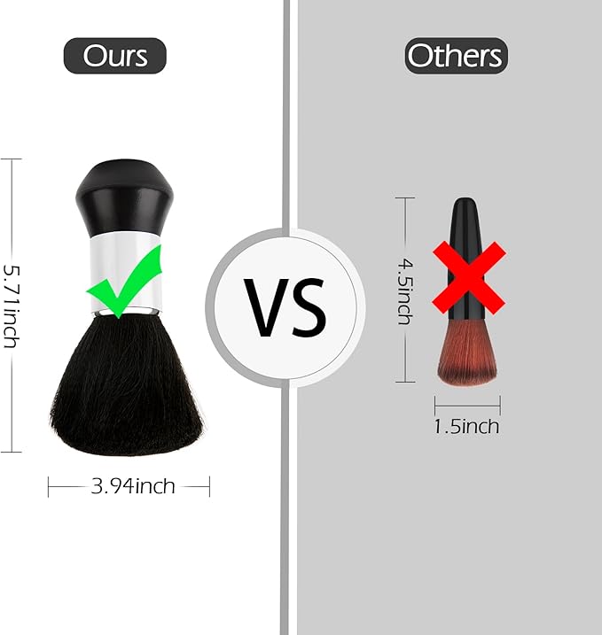 Hair Cutting Barber Cape Professional Haircut Salon Cape for Men Women (Black)