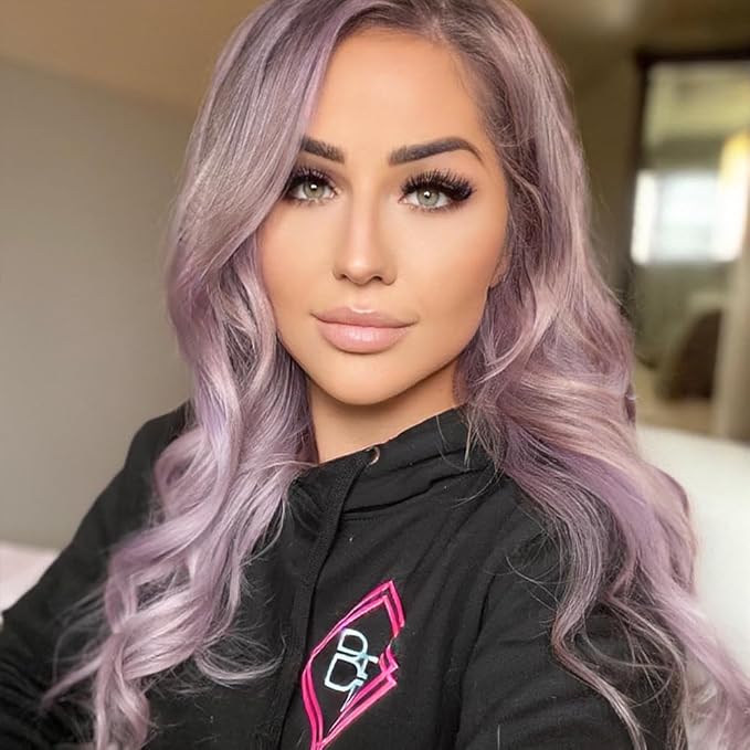 Overtone Daily Color Depositing Conditioner: 4.5oz Temporary Coloring Conditioner w/Shea Butter & Coconut Oil, Refresh Color & Prevent Fading, Vegan & Cruelty-Free, Pastel Purple is Lilac Lotus