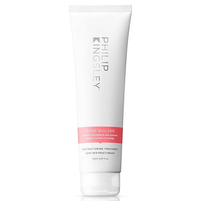PHILIP KINGSLEY | Bond Builder Restructuring Treatment Hair Repair Mask | Treatment for Damaged, Bleached, Colored Hair | Breakage and Split Ends Treatment | 5.07oz