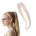Headbands with Teeth Non-Slip Thin Acetate Hairbands for Women, Sunglasses Headband Design, 90s Retro Hair Barrettes, No Pressure & No Headache Hair Bands (Pink Star)