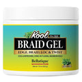 KOOL Braiding Gel Maximum Hold for LOC & Twist - No Flaking, No Whitening, Fast Drying, High Shine, Cool & Refreshing, Long Lasting Hold (15 oz)