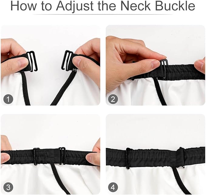 Extra Long Barber Styling Cape, Rose Gold Pink Eyelash Welcome Black Haircut Hairdressing Cloth Apron Hair Cutting Cloak for Hair Cutting