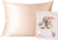 Oriental Lakeside® 100% Pure 22 Momme Mulberry Silk Pillowcase with Hidden Zipper - Nighttime Skincare & Hair Care Hydrating Pillow Cover