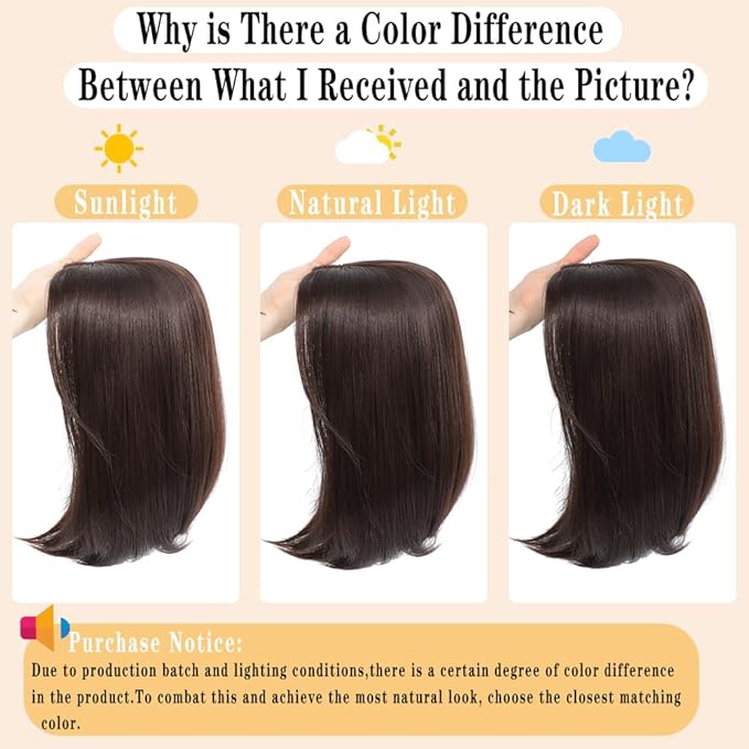 Hair Toppers for Women with Thinning Hair Toppers 360° 3D Topper Hair Pieces for Women Smiling Style Leads Fashion
