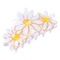 Flower Hair Claw Clip, 3.5 Inch Strong Hold Hair Clip for Thick Hair, Fashion Spring Hair Styling Accessories for Women Girls