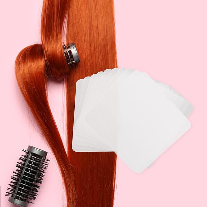 Insulation Hairpin Heat Shield Guards for Hair Extensions Scalp Protection Spacers Lightweight Glue Protector Tools for Salon and Home Use 4.33 Inch