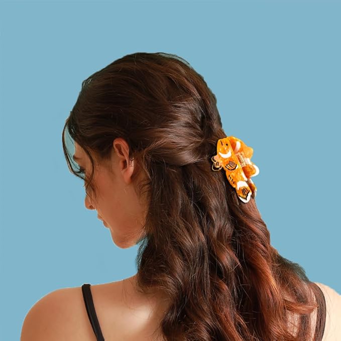Clownfish Claw Clip,Acetate Hair Clips,Small Claw Clips for Women