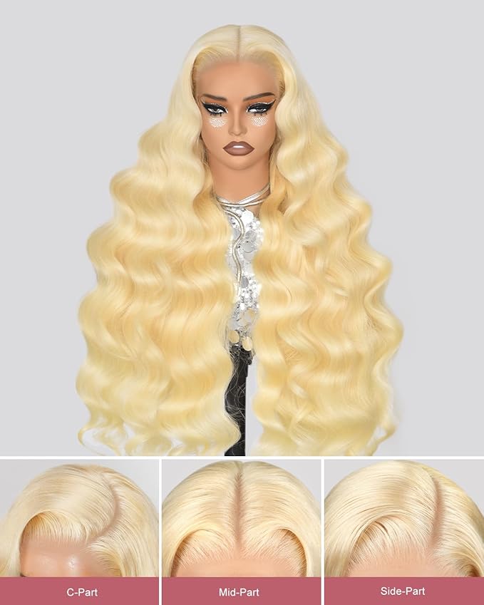 30 Inch Wear And Go Glueless 613 9x6 HD lace front wig Human Hair Pre Plucked Pre Cut For Beginners Human Hair 180% Density Body Wave Lace Front Wigs No Glue Pre Cut 3 Seconds To Wear Glueless Wig