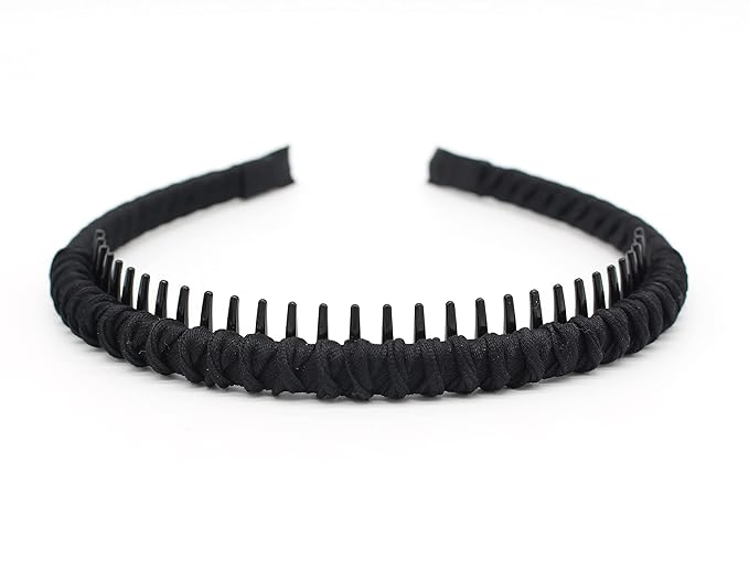 Women's Fashion Headbands Hair Accessories for Women Non-slip Braided hair bands Comfy tooth comb Hair Hoop (4 color)