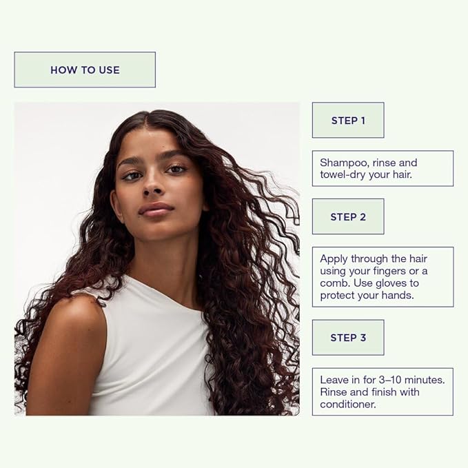 Maria Nila Color Refresh Autumn Red, 10.1 Fl Oz / 300 ml, Red Color Bomb, Semi-Permanent Pigments, 100% Vegan & Sulfate/Paraben free