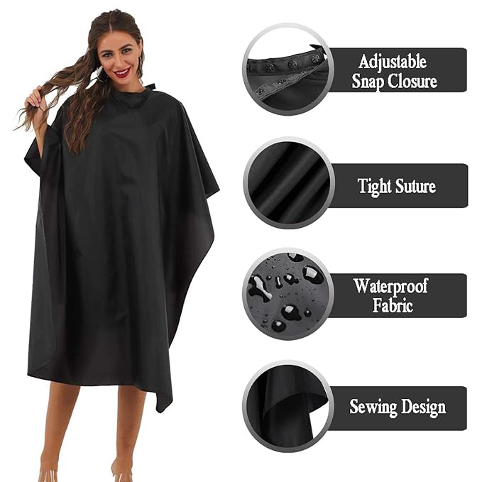 Professional Hair Cut Hairdressing Cape (55 x 47 Inch (Pack of 15)