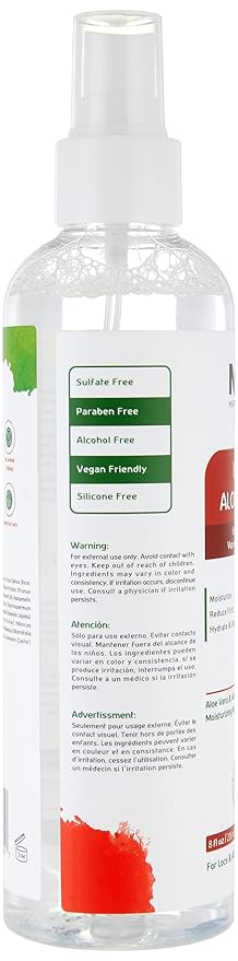 Made For Locs Vegan Aloe Refresher Spray | Hydrating Moisturizer for Locs & Dreadlocks, Natural Hair Care | Nourishing Locs Spray with Aloe Vera, 8 oz
