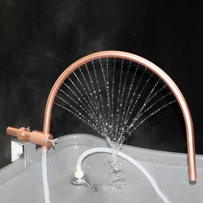 Massage Salon & Spa Basin Faucet, 180° Arc Design Water Circulation Rack for Head Hair Salon Head Spa Frame Head Therapy Device