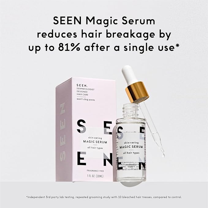 SEEN Discovery Kit - Scented- Non-Comedogenic & Hair Set- Dermatologist-Developed - Safe for Sensitive & Acne Prone Skin